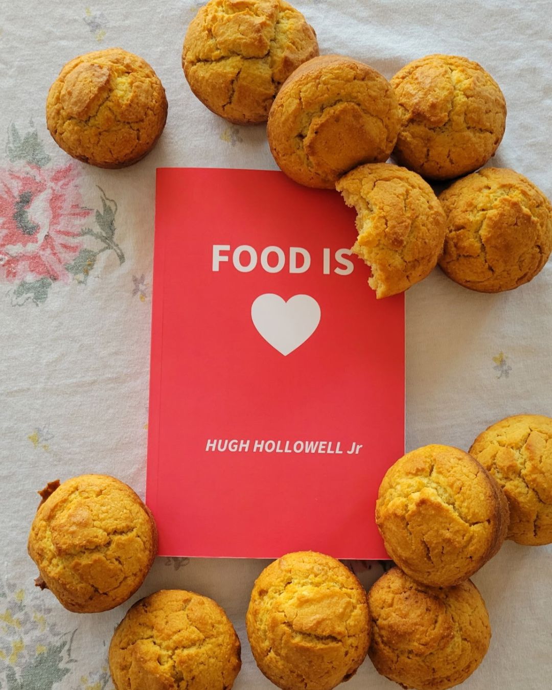Food Is Love | paperback+ signed + free US shipping